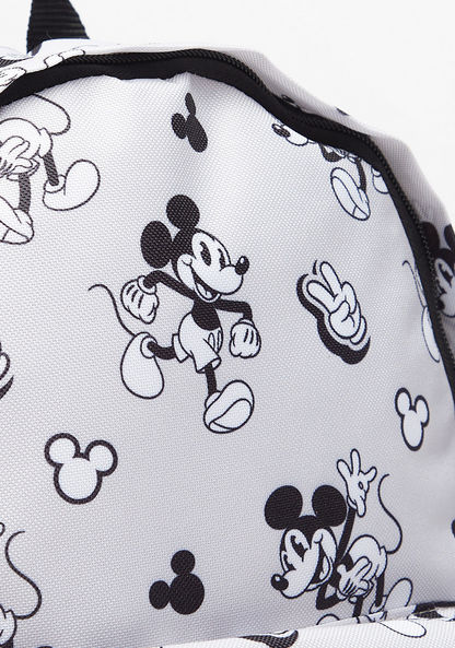 Disney All-Over Mickey Mouse Print Backpack with Adjustable Shoulder Straps-Girl%27s Backpacks-image-2
