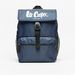 Lee Cooper Logo Print Backpack with Adjustable Straps and Buckle Closure-Boy%27s Backpacks-thumbnailMobile-0