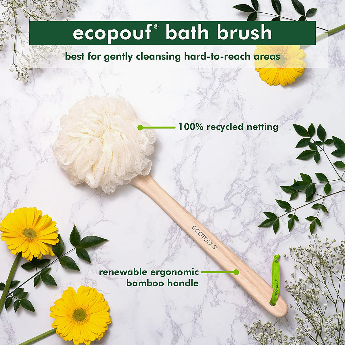 EcoTools EcoPouf Bath Brush-beautyandpersonalcare-bathandbody-toolsandaccessories-bathaccessories-image-2