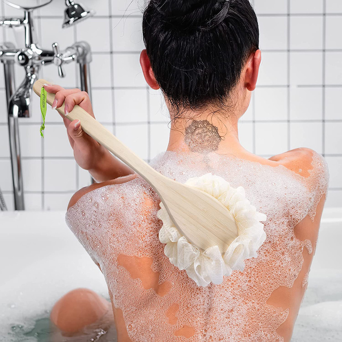 EcoTools EcoPouf Bath Brush-beautyandpersonalcare-bathandbody-toolsandaccessories-bathaccessories-image-4