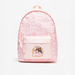 Barbie Print Backpack with Adjustable Shoulder Straps and Zip Closure-Girl%27s Backpacks-thumbnailMobile-0
