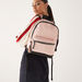 Missy Solid Mini Backpack with Contrast Detail and Shoulder Straps-Women%27s Backpacks-thumbnail-0