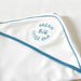 Juniors Embroidered Receiving Blanket with Hood - 80x80 cms-Receiving Blankets-thumbnail-2