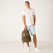 Lee Cooper Printed Backpack with Adjustable Shoulder Straps-Men%27s Backpacks-thumbnail-4
