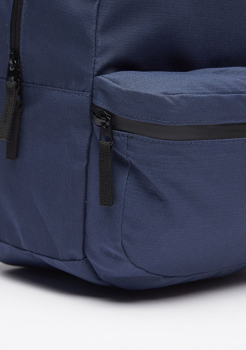 Buy Men's Lee Cooper Textured Backpack with Adjustable Shoulder Straps ...