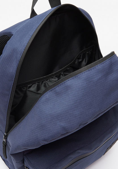 Lee Cooper Textured Backpack with Adjustable Shoulder Straps and Zip Closure