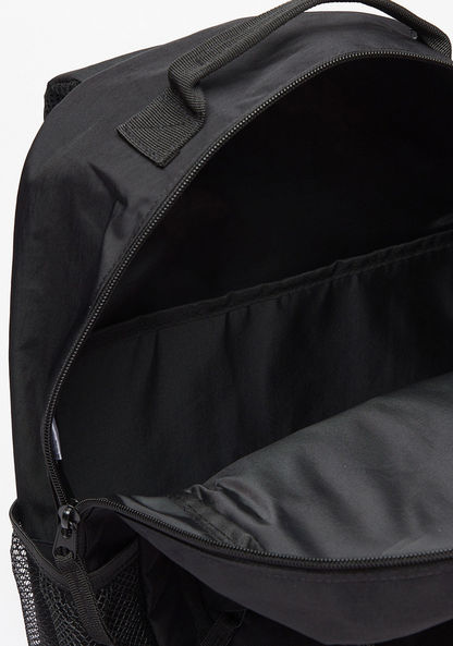 Lee Cooper Mesh Detail Backpack with Adjustable Shoulder Straps and Zip Closure