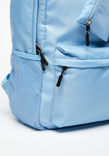 Missy Solid Backpack with Adjustable Shoulder Straps