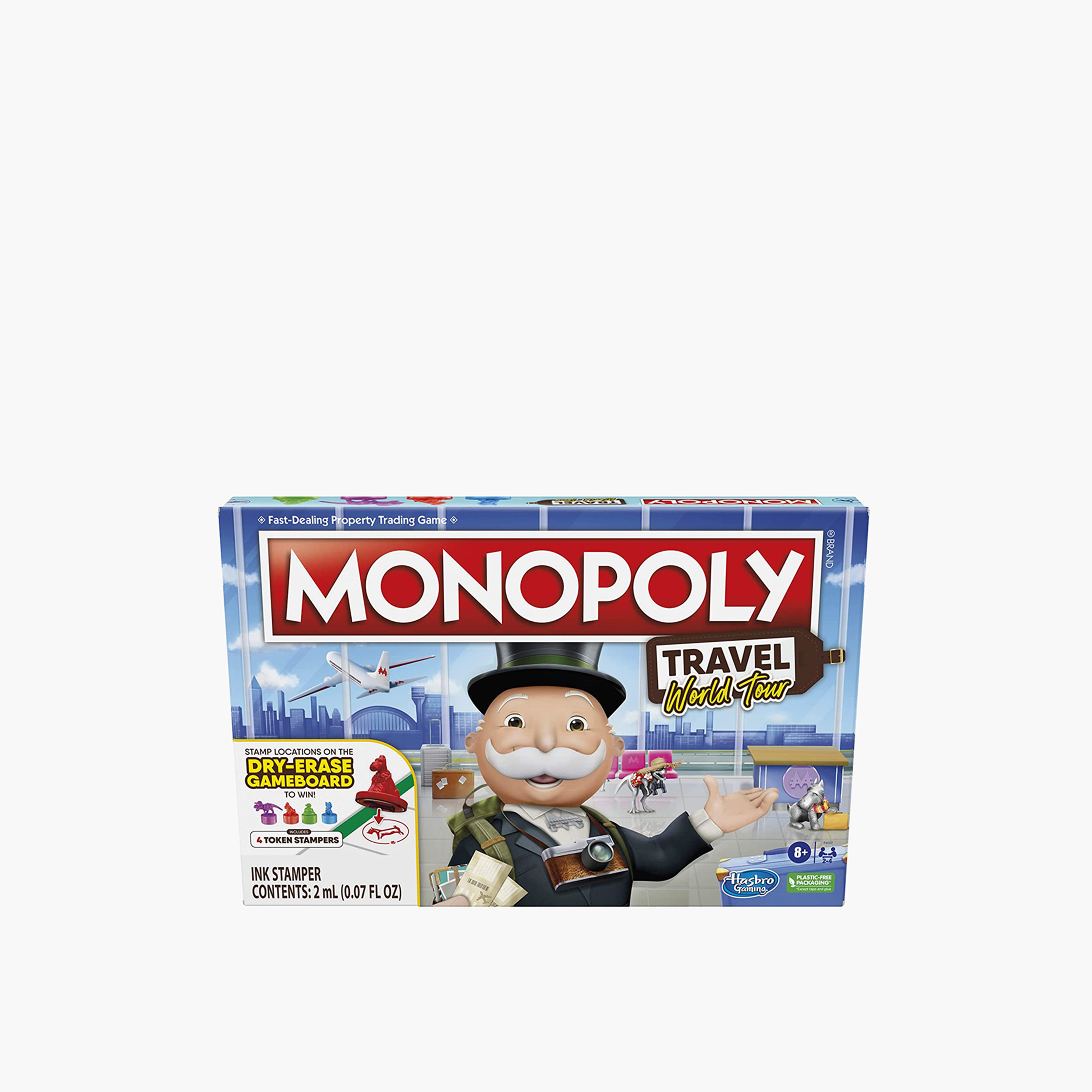 لعبة مونوبولي ترافيل وورلد تور من هاسبرو-toys-indoortoys-boardgames-image-1