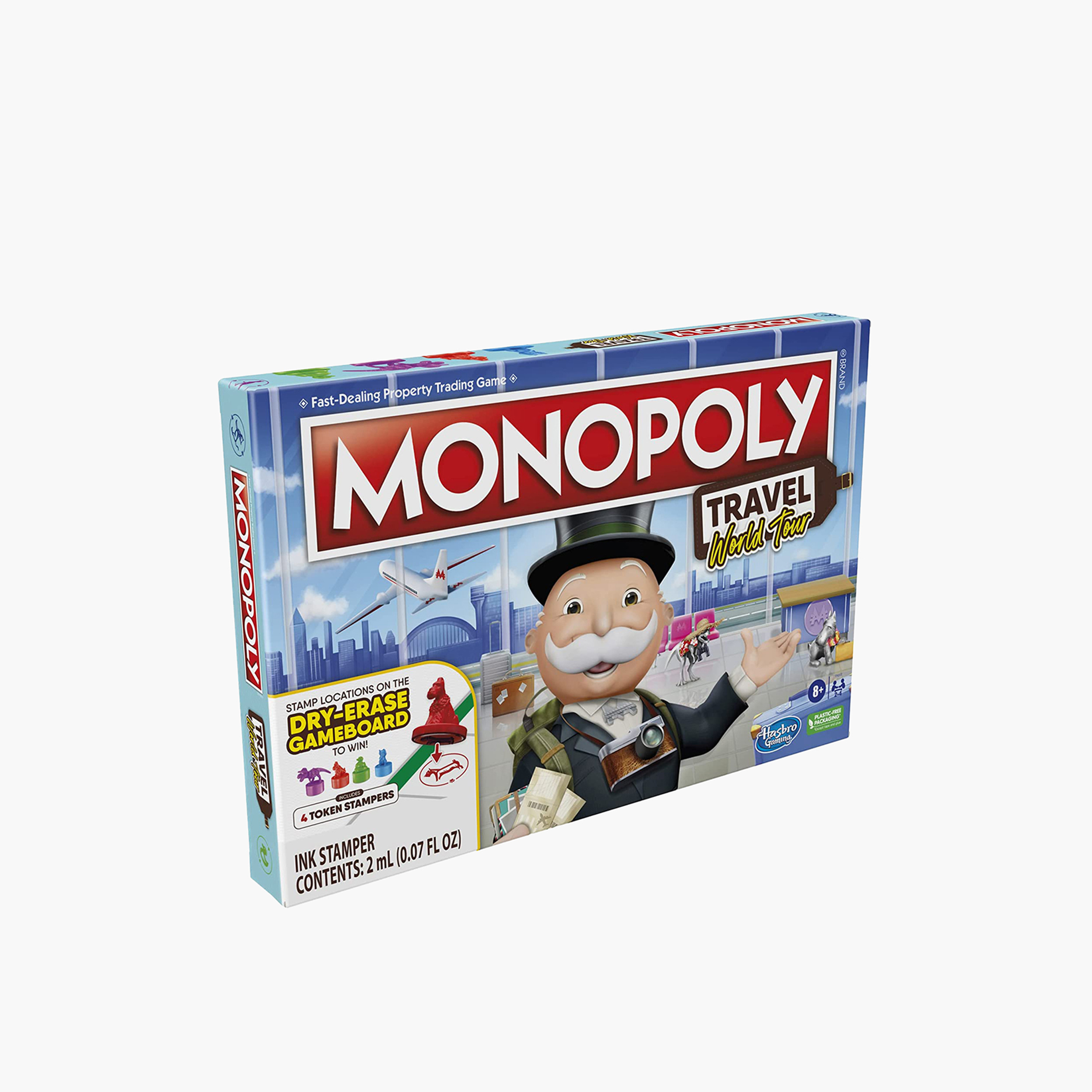 لعبة مونوبولي ترافيل وورلد تور من هاسبرو-toys-indoortoys-boardgames-image-4