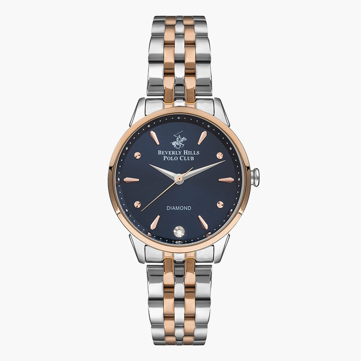 Buy Women s Beverly Hills Polo Club Women Silver Rose Gold Metal