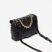 Haadana Quilted Satchel Bag with Chainlink Accent-Women%27s Handbags-thumbnail-7