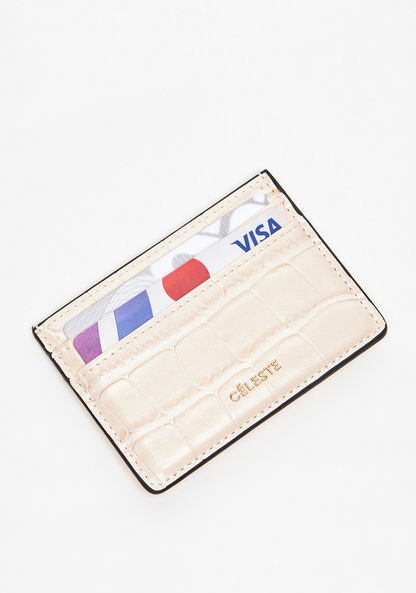 Celeste Textured Card Holder