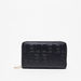 Elle Textured Zip Around Wallet-Wallets and Clutches-thumbnail-0