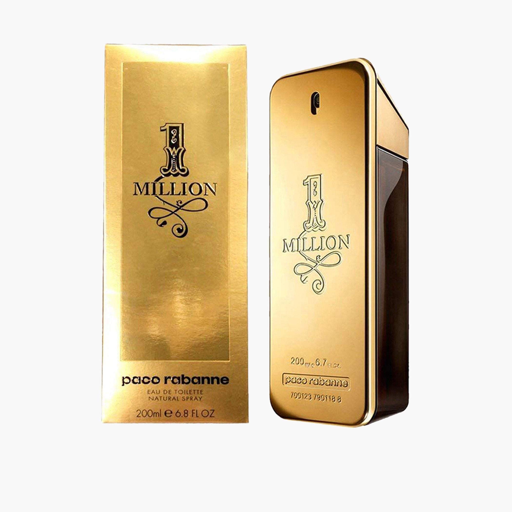 Paco Rabanne 1 Million Eau De Toilette - 200 ml-beautyandpersonalcare-fragrance-men-image-1