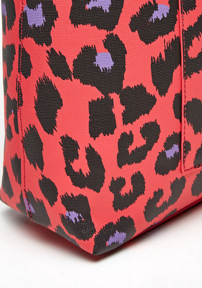 Missy Animal Print Shopper Bag with Dual Handles
