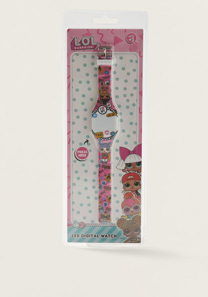 L.O.L. Surprise! LED Wrist Watch with Buckle Closure-Watches-image-0