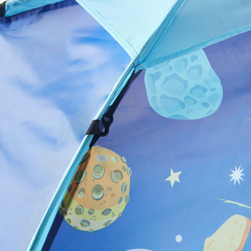 Juniors Space Dream Printed Tent with LED Light - 160x95x82 cms-Outdoor Activity-image-5