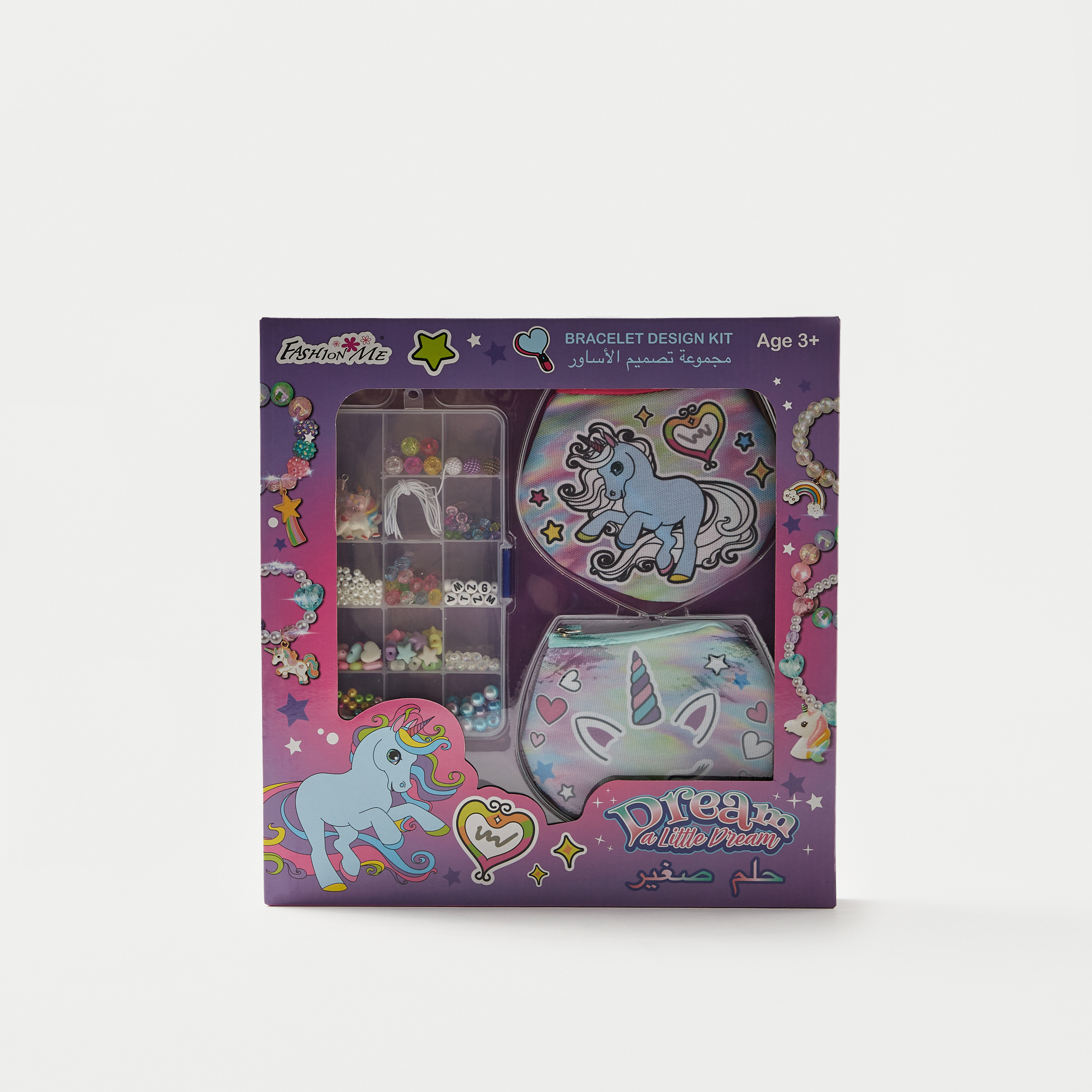 Fashion ME Unicorn Print Bracelet Design Jewelry Kit-school-artsandcrafts-image-1