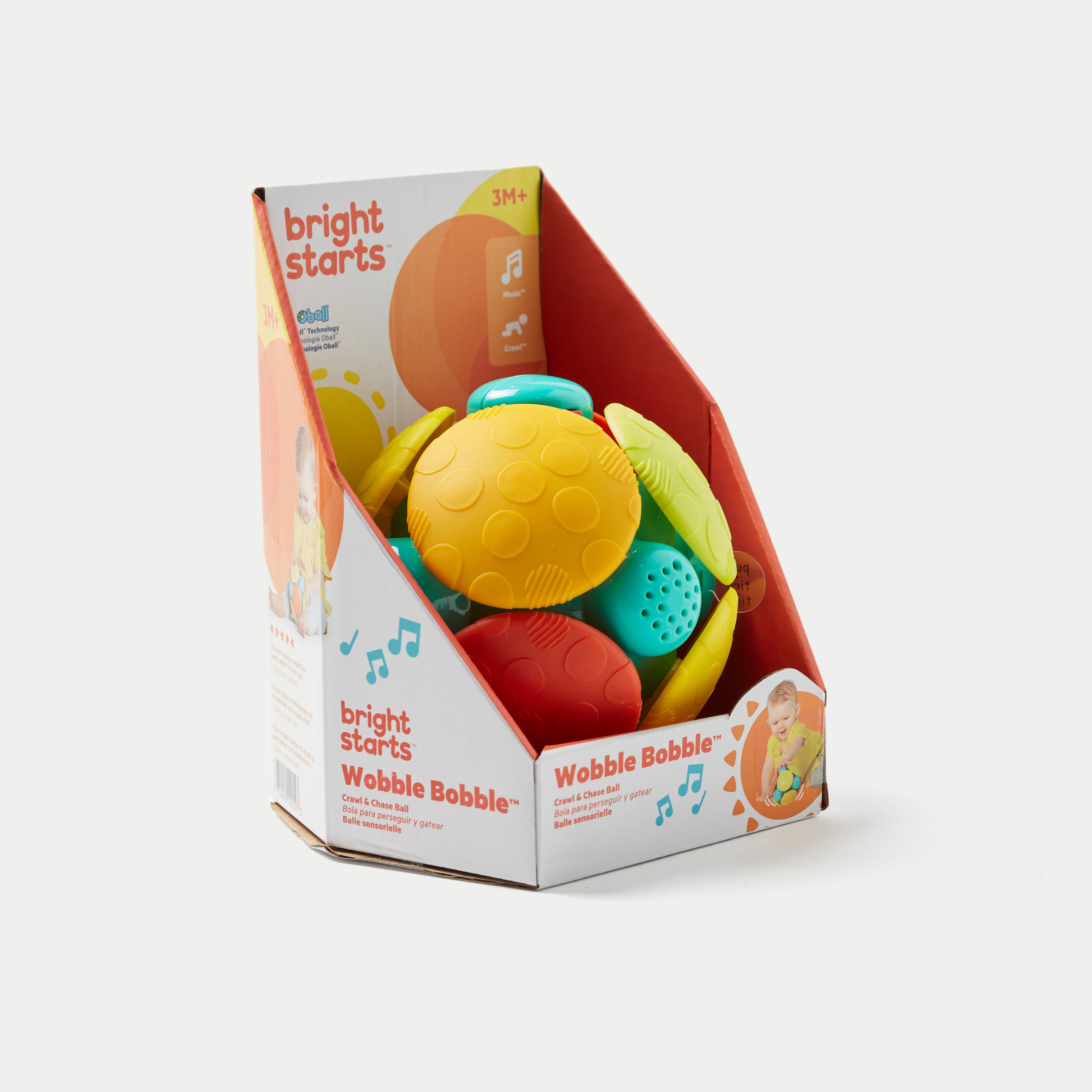 لعبة كرة الزحف والمطاردة وبل بوبل من برايت ستارتس-toys-babyandtoddlertoys-rattlesandteethers-image-5