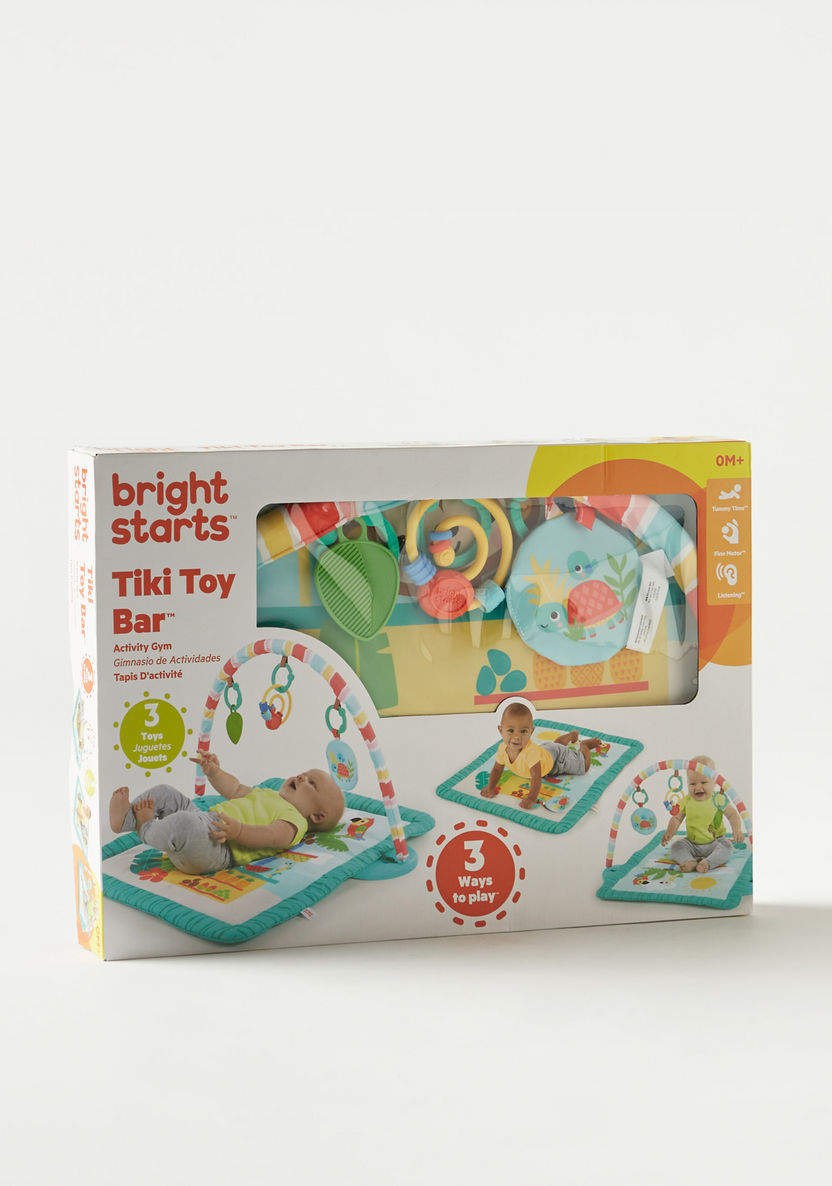 Bright Starts Tiki Toy Bar Activity Gym-Baby and Preschool-image-5