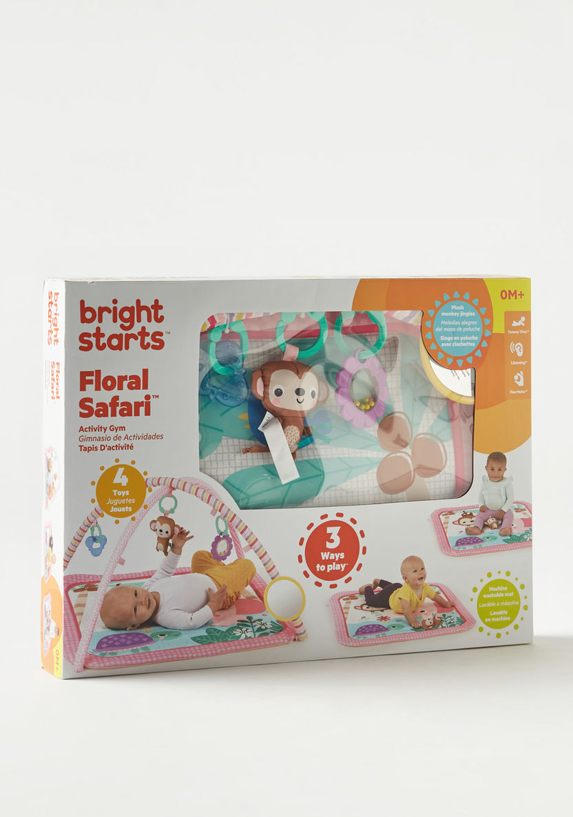 Bright Starts Floral Safari Activity Gym-Baby and Preschool-image-5