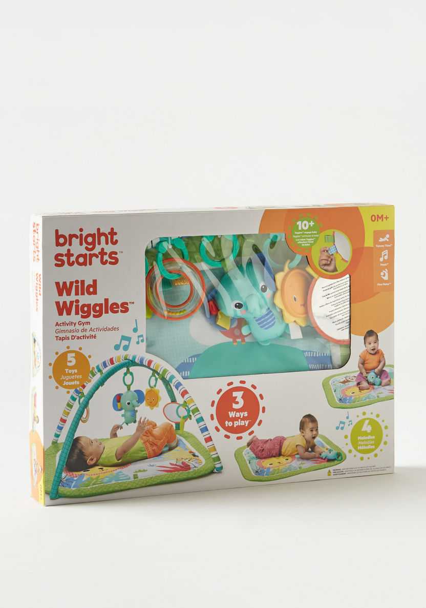 Bright Starts Wild Wiggles Activity Gym-Baby and Preschool-image-5