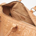 Celeste Textured Duffel Bag with Removable Strap and Zip Closure-Duffle Bags-thumbnailMobile-5