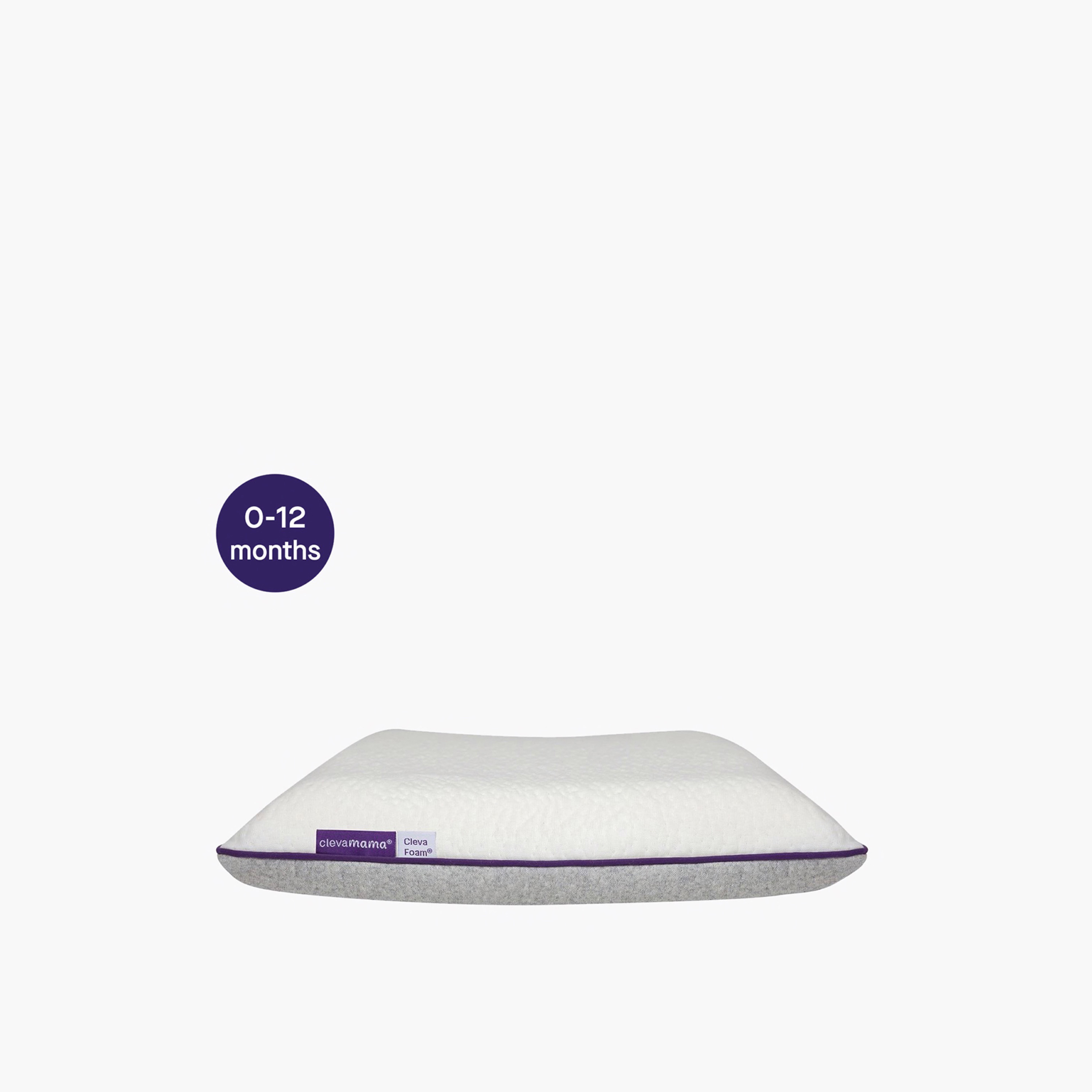 ClevaMama Solid Baby Pillow - 40x23 cms-baby-nursery-babybedding-image-4