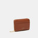 Celeste Textured Wallet with Zip Closure-Wallets & Clutches-thumbnailMobile-1