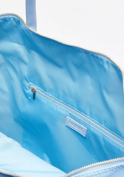 WAVE Solid Duffle Bag with Double Handles-Men%27s Handbags-image-4