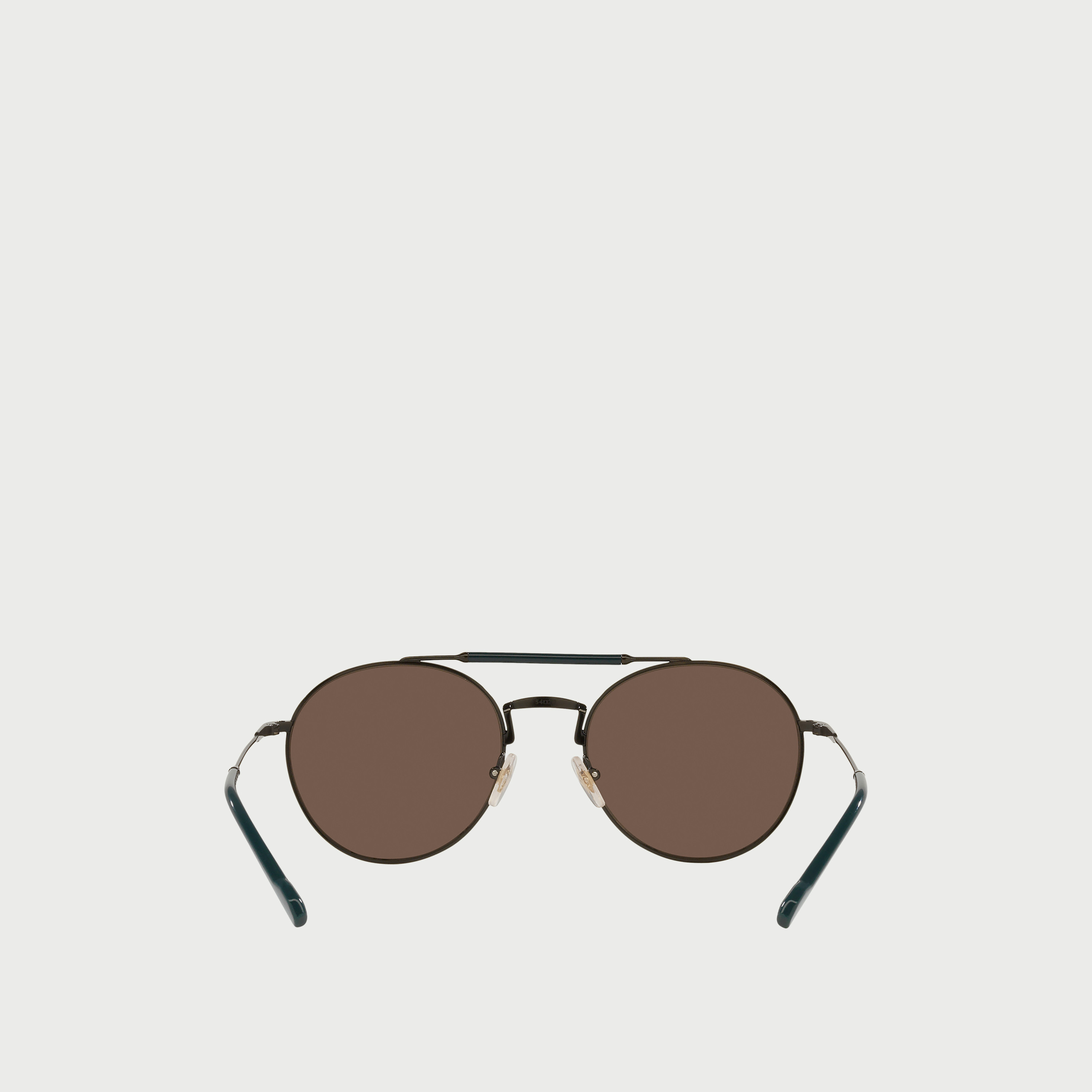 نظارة شمسية بيضاوية بعدسات بني غامق للرجال من فوغ-men-sunglasses-image-4