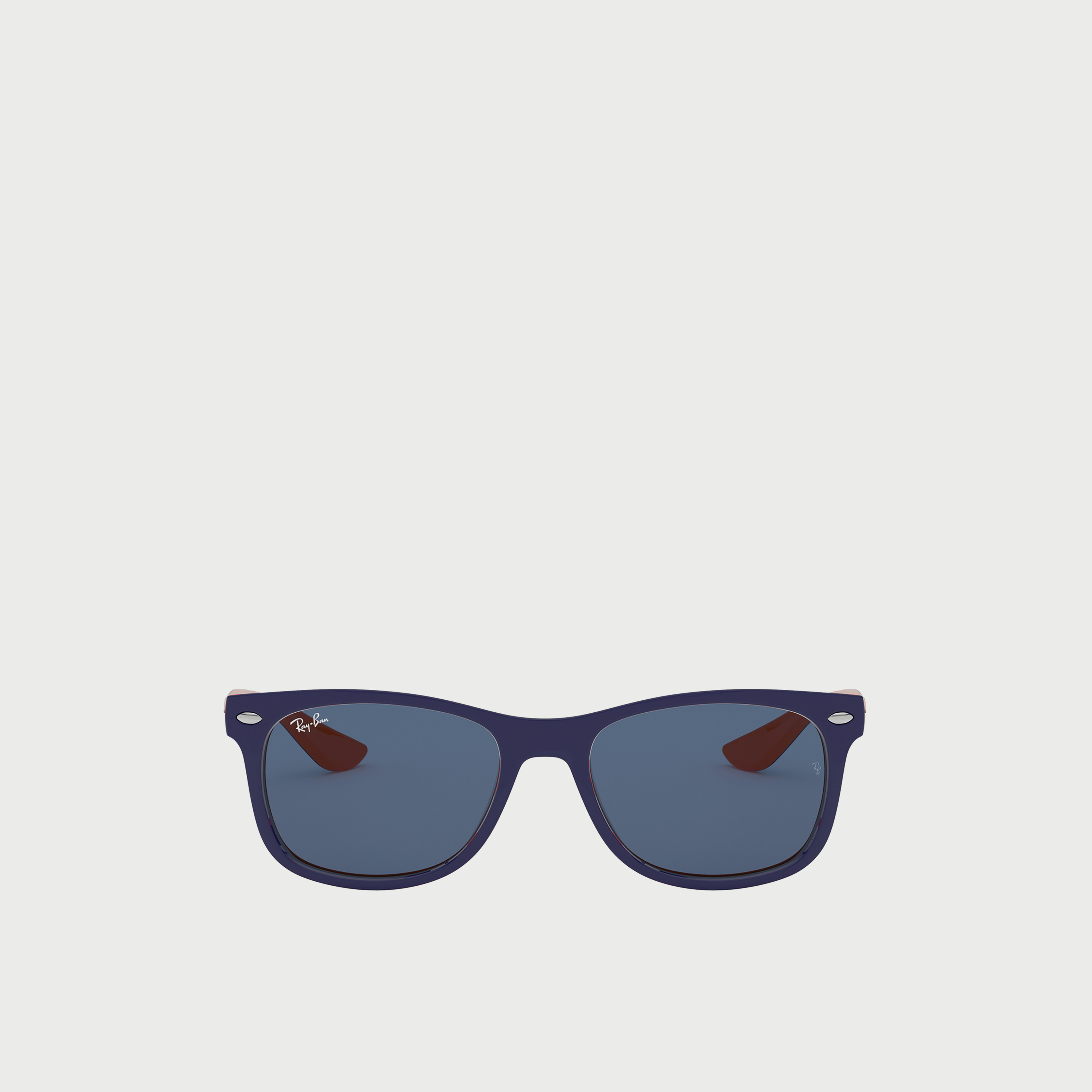 نظارة شمسية بعدسات زرقاء مربعة من راي بان جونيور-girls-accessories-sunglasses-image-1