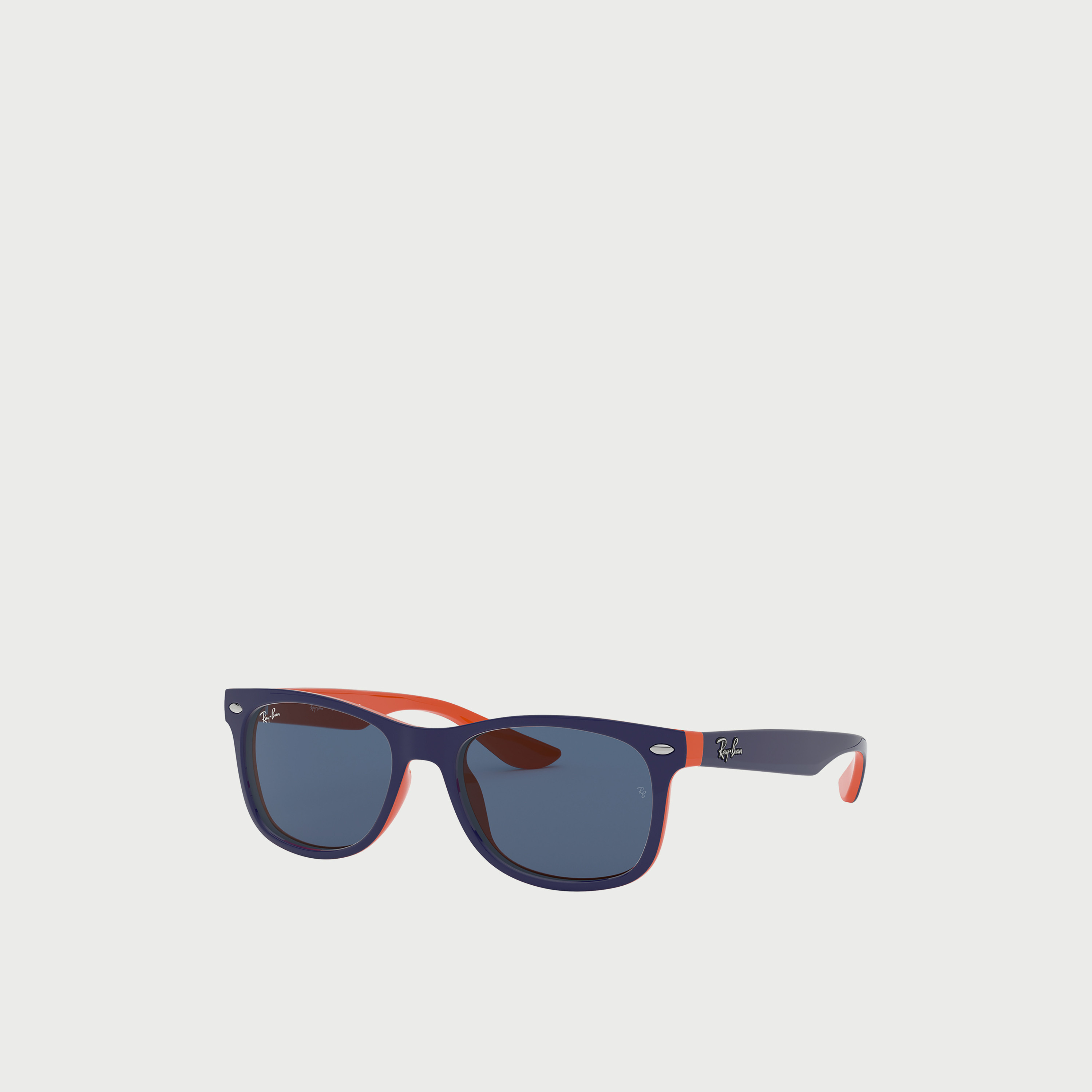 نظارة شمسية بعدسات زرقاء مربعة من راي بان جونيور-girls-accessories-sunglasses-image-3