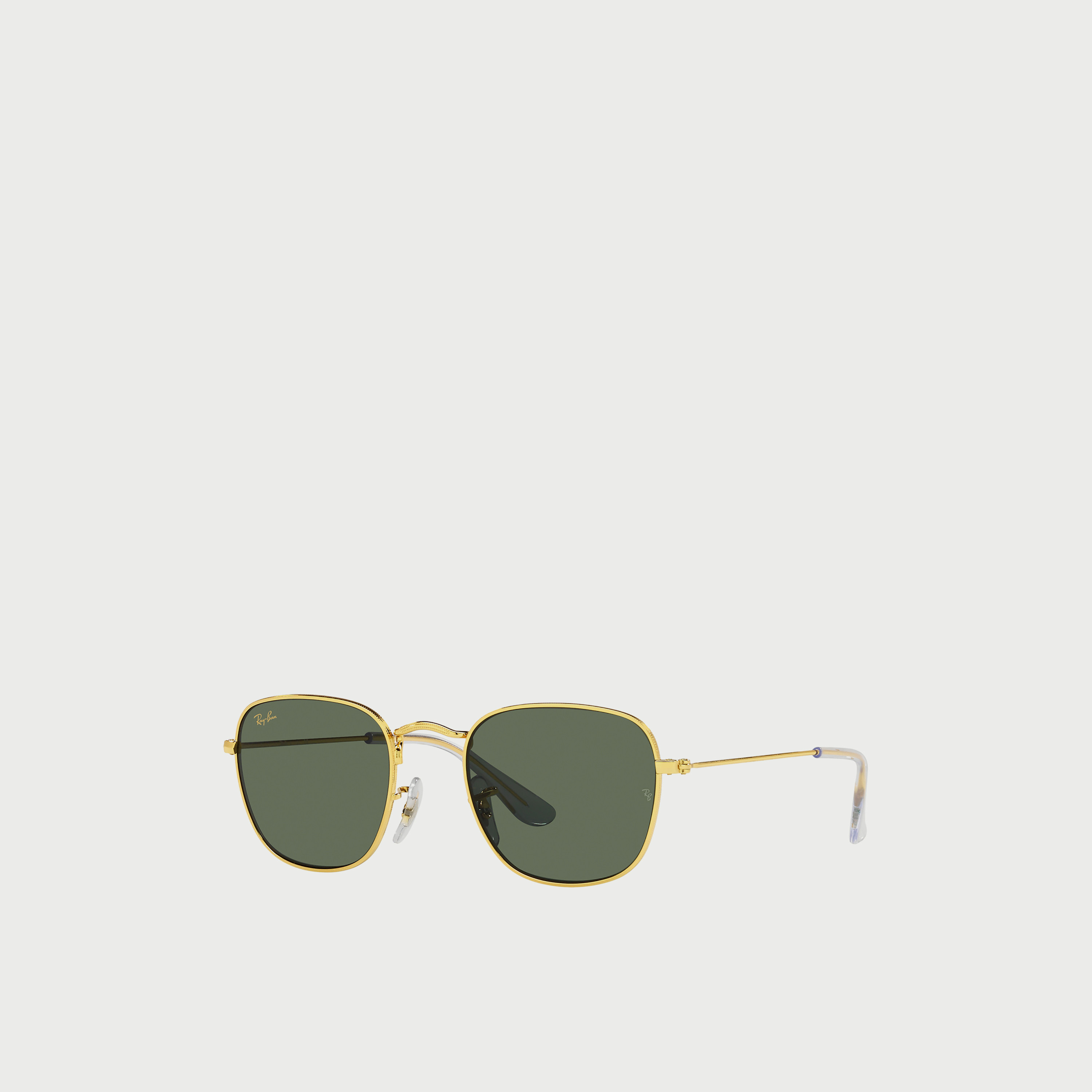 نظارة شمسية من راي بان جونيور بعدسات خضراء مربعة-girls-accessories-sunglasses-image-3