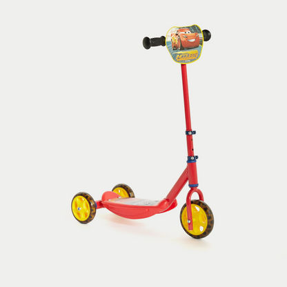 Smoby Disney Cars Print 3-Wheel Scooter-Bikes and Ride ons-image-1