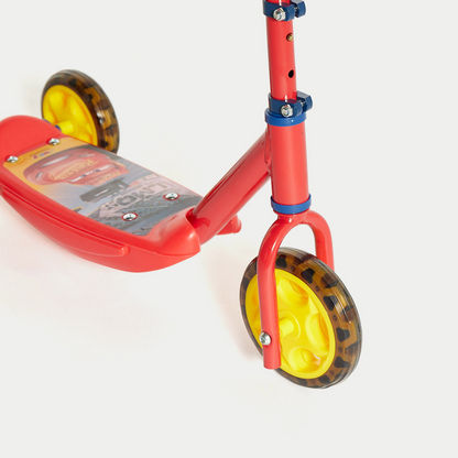 Smoby Disney Cars Print 3-Wheel Scooter-Bikes and Ride ons-image-3