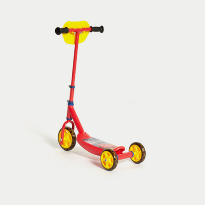 Smoby Disney Cars Print 3-Wheel Scooter-Bikes and Ride ons-image-4