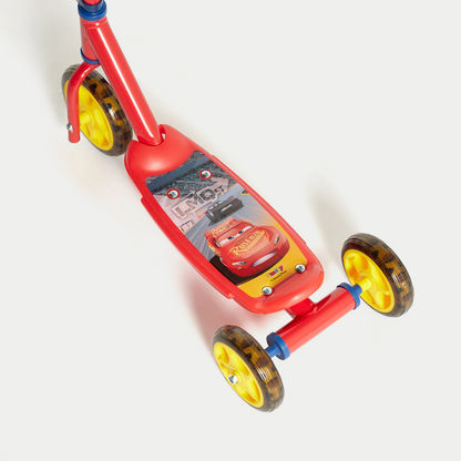 Smoby Disney Cars Print 3-Wheel Scooter-Bikes and Ride ons-image-5