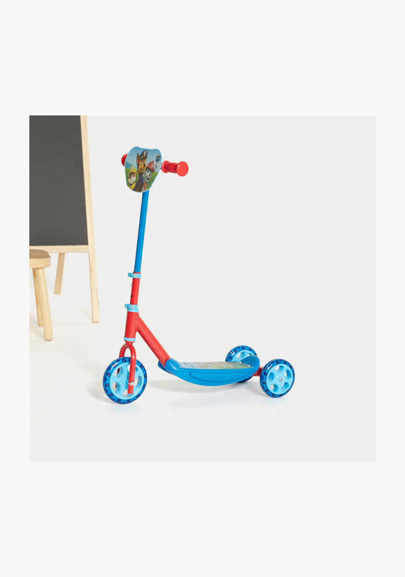 Smoby Paw Patrol Print 3-Wheel Scooter-Bikes and Ride ons-image-0