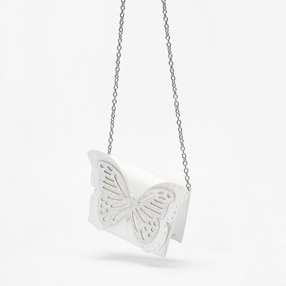 Little Missy Embellished Crossbody Bag with Lasercut Butterfly Applique-Girl%27s Bags-image-1