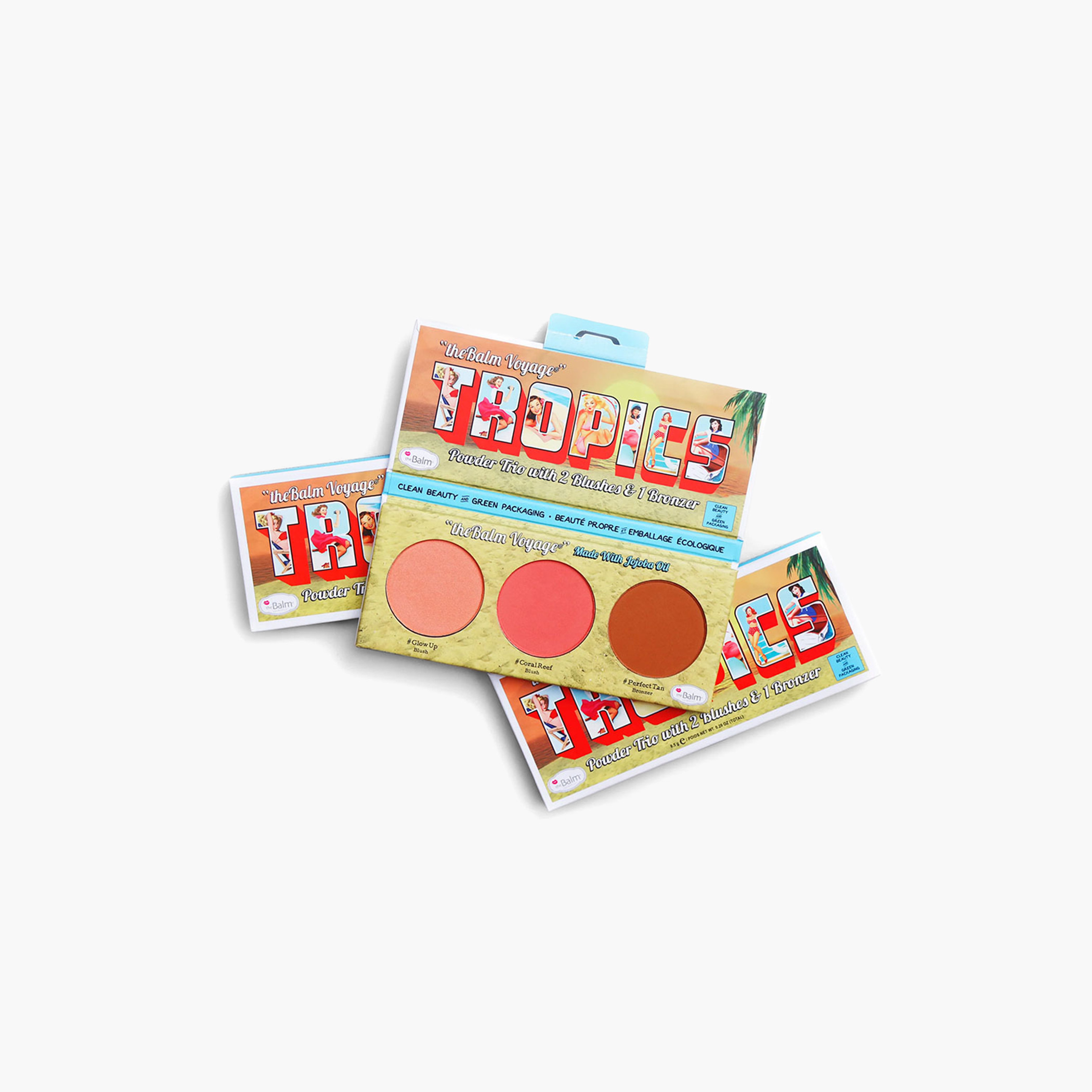 The Balm Day Tropics Trio Palette - 8.5 gms-beautyandpersonalcare-makeup-face-facepowders-image-1