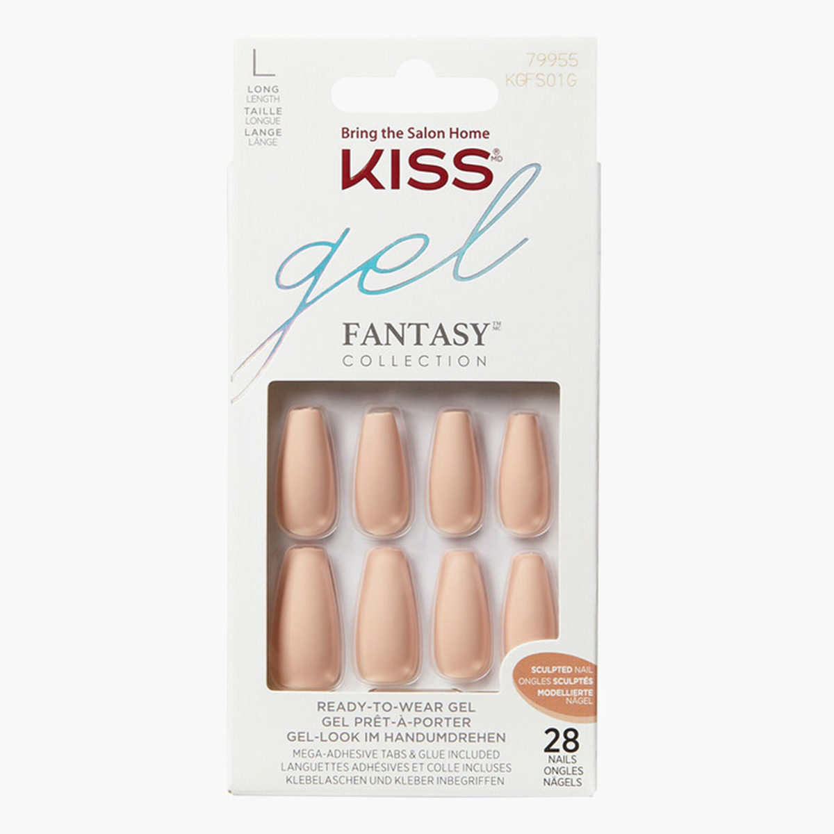 Kiss Cosmetics Gel Fantasy Sculpted Nails-beautyandpersonalcare-makeup-nails-artificialnails-image-1