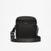 Duchini Textured Crossbody Bag with Adjustable Strap-Men%27s Handbags-thumbnailMobile-0