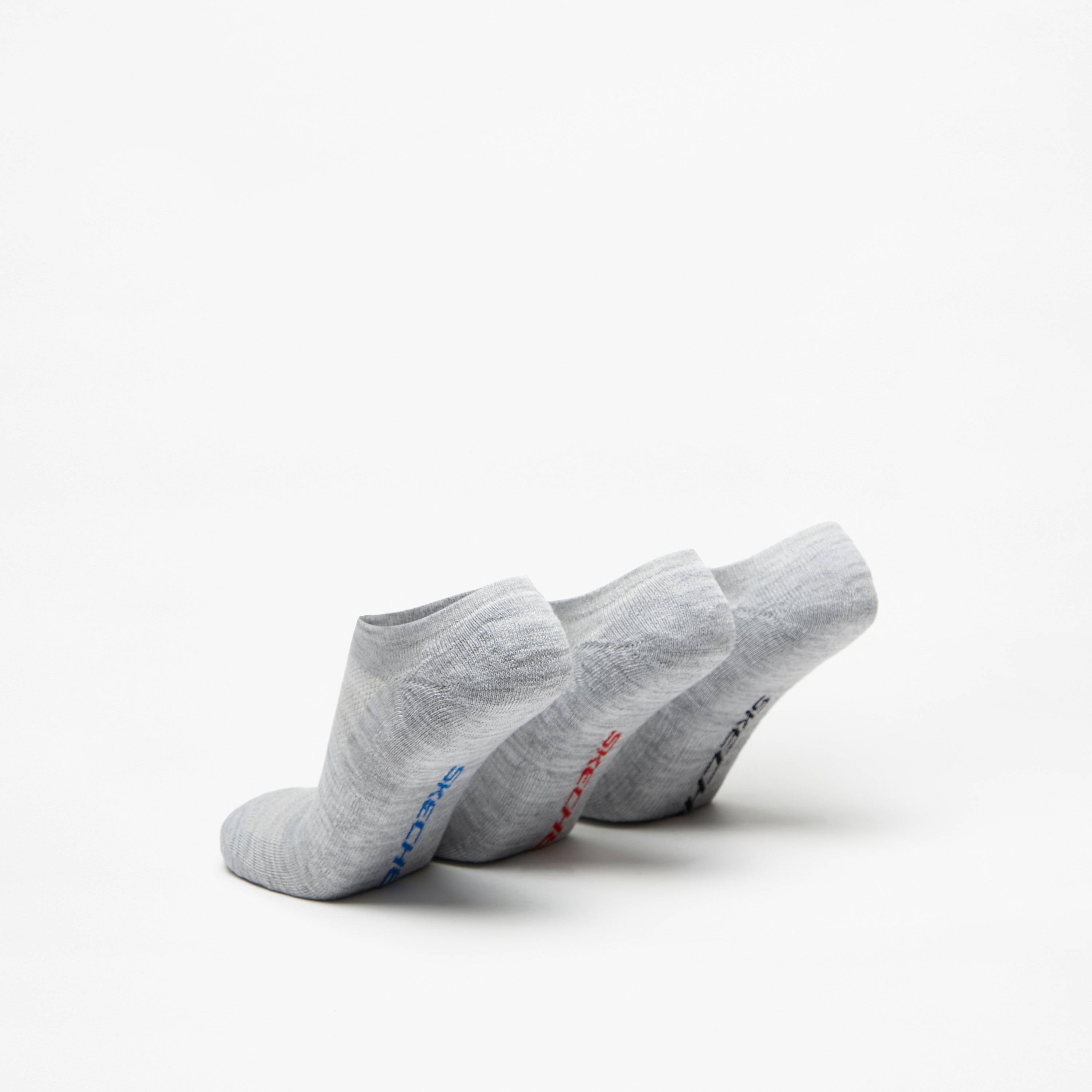 جوارب رياضية بارزة الملمس غير مرئية من سكيتشرز - طقم من 3-men-socks-image-3