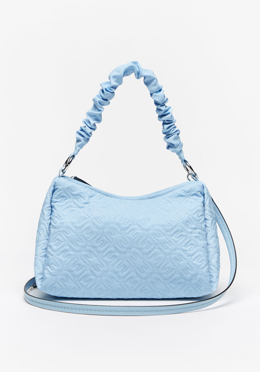 Missy Quilted Crossbody Bag with Ruched Strap-Women%27s Handbags-image-0
