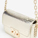 Haadana Textured Crossbody Bag with Chain Strap and Metallic Accent-Women%27s Handbags-thumbnailMobile-2