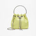 Haadana Solid Bucket Bag with Drawstring Closure and Embellished Handle-Women%27s Handbags-thumbnailMobile-1