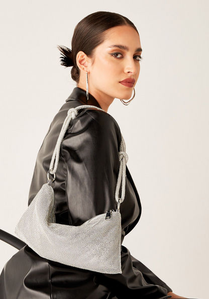 Haadana Embellished Shoulder Bag-Women%27s Handbags-image-0