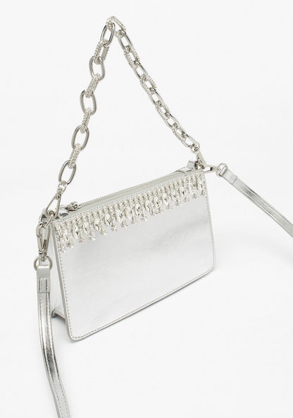 Haadana Embellished Crossbody Bag with Detachable Strap-Women%27s Handbags-image-2